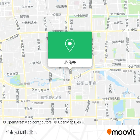 半束光咖啡地图