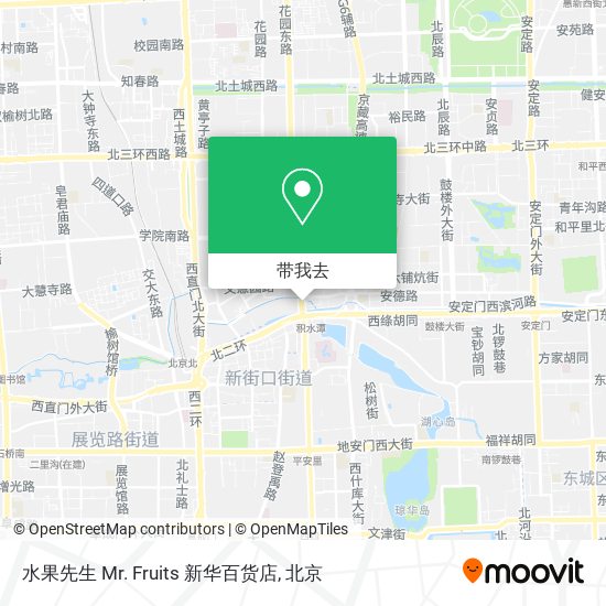 水果先生 Mr. Fruits 新华百货店地图