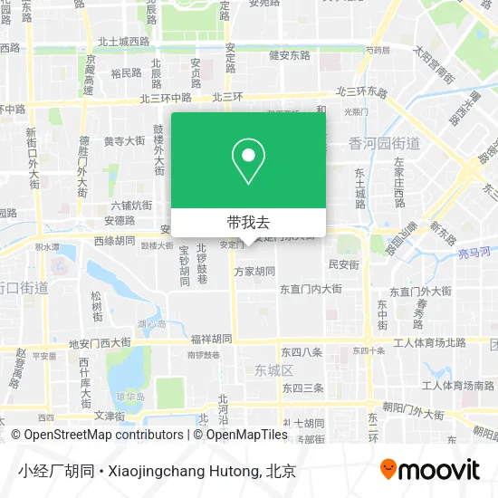 小经厂胡同 • Xiaojingchang Hutong地图
