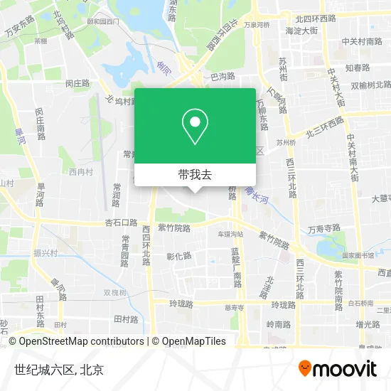 世纪城六区地图