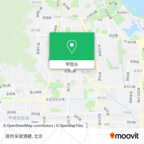 眉州东坡酒楼地图