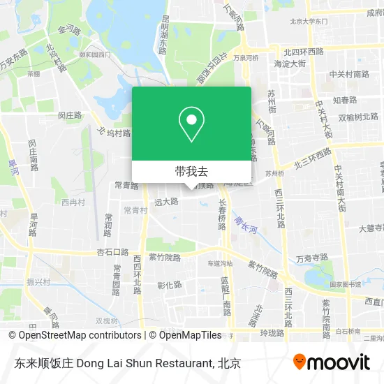 东来顺饭庄 Dong Lai Shun Restaurant地图