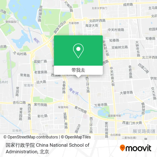国家行政学院 China National School of Administration地图