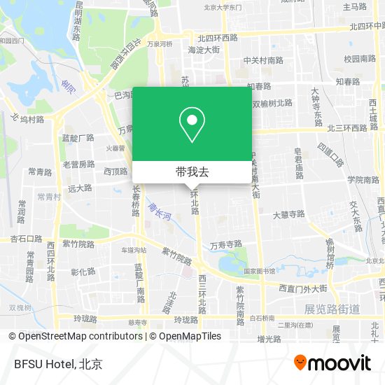 BFSU Hotel地图