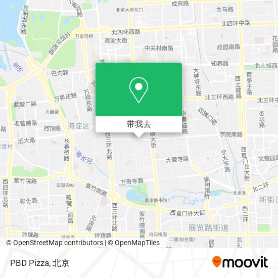PBD Pizza地图