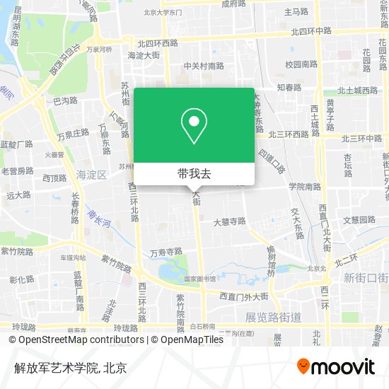 解放军艺术学院地图