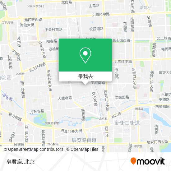 皂君庙地图