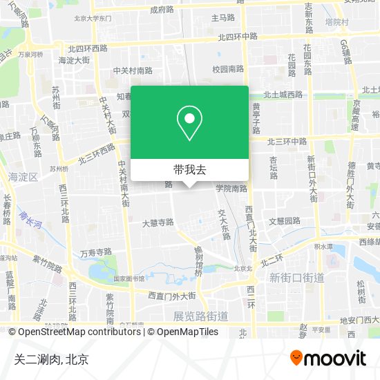 关二涮肉地图
