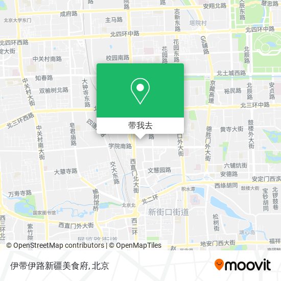 伊带伊路新疆美食府地图