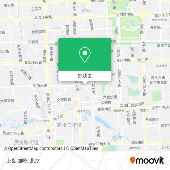 上岛咖啡地图