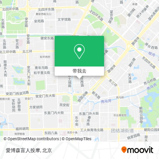 愛博森盲人按摩地图