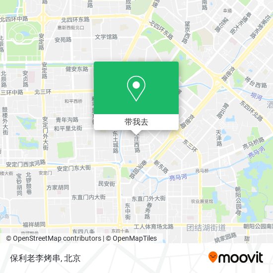 保利老李烤串地图