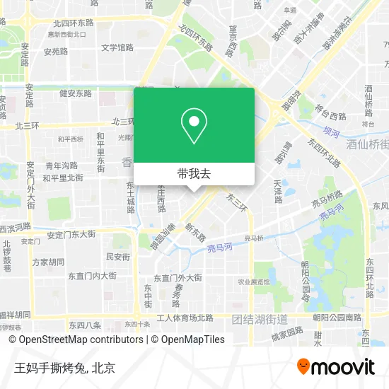 王妈手撕烤兔地图
