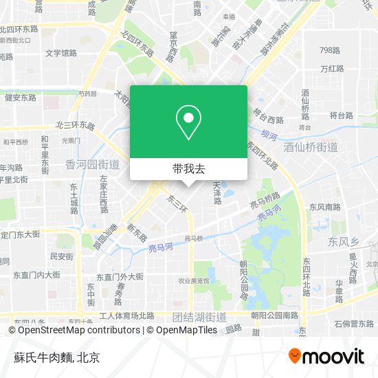 蘇氏牛肉麵地图