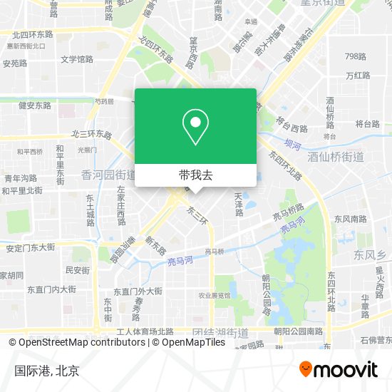 国际港地图