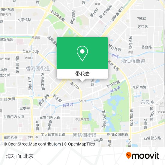 海对面地图