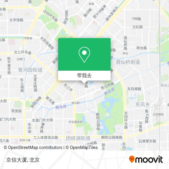 京信大厦地图