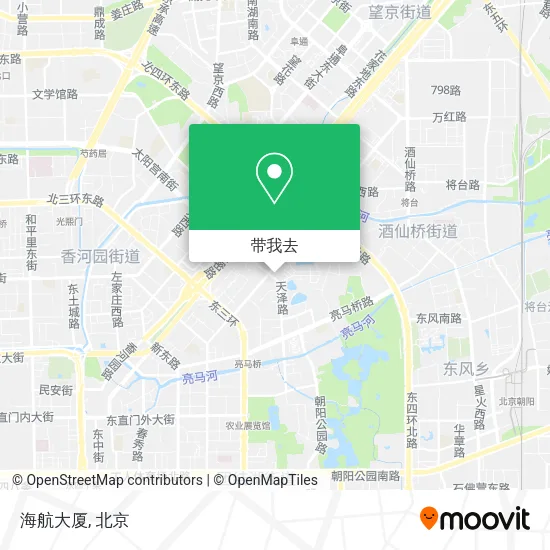 海航大厦地图