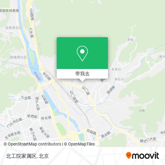 北工院家属区地图