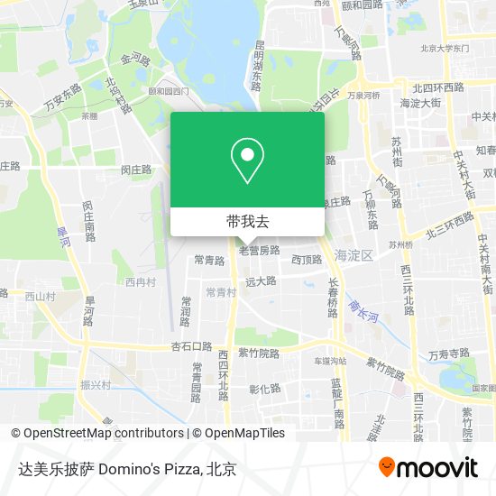 达美乐披萨 Domino's Pizza地图