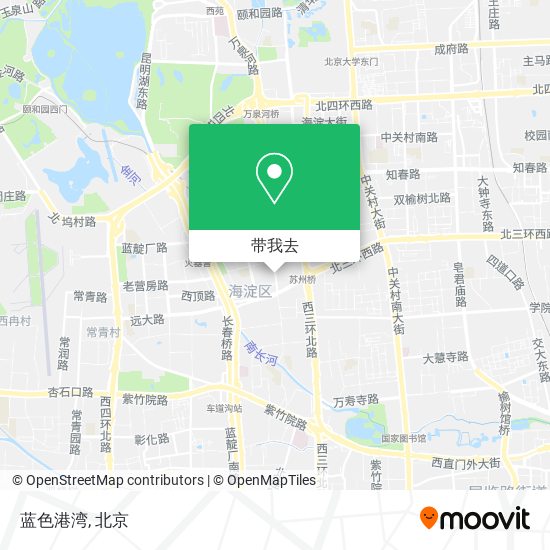 蓝色港湾地图