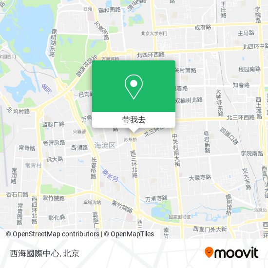 西海國際中心地图