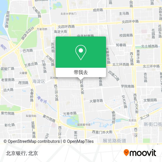 北京银行地图