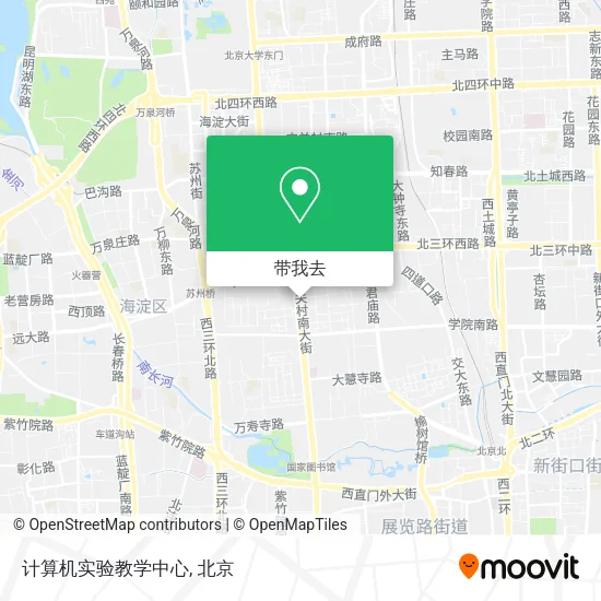 计算机实验教学中心地图