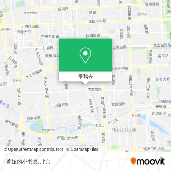 萱妞的小书桌地图