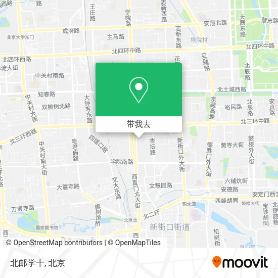 北邮学十地图