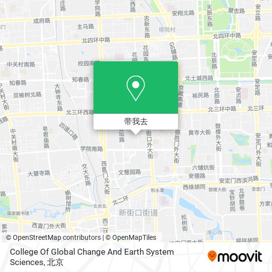 College Of Global Change And Earth System Sciences地图