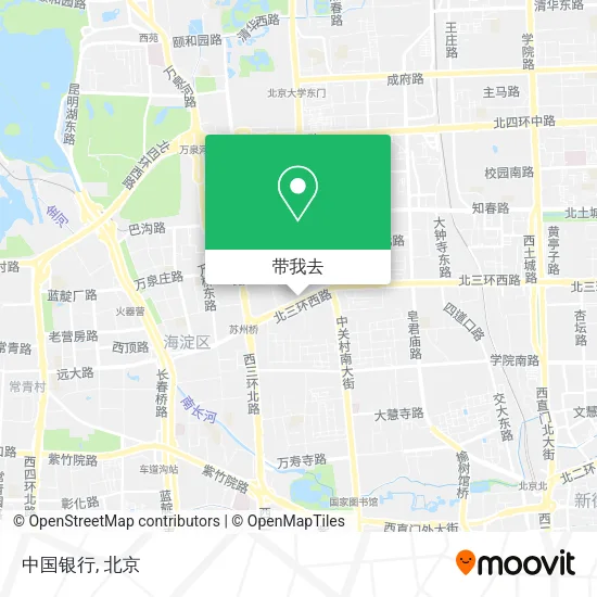 中国银行地图