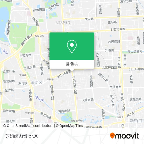 苏姐卤肉饭地图