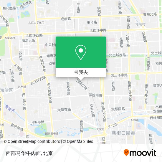 西部马华牛肉面地图