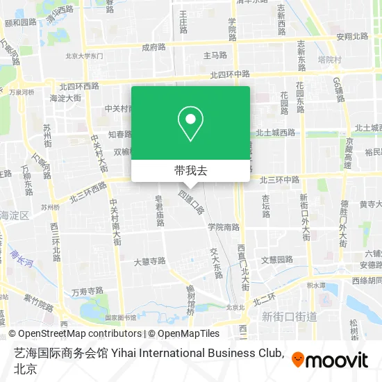 艺海国际商务会馆 Yihai International Business Club地图