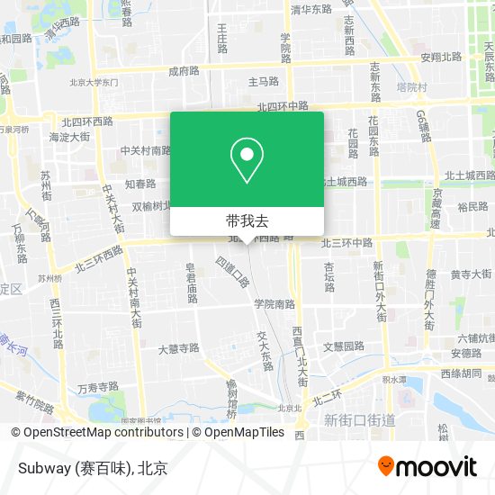 Subway (赛百味)地图