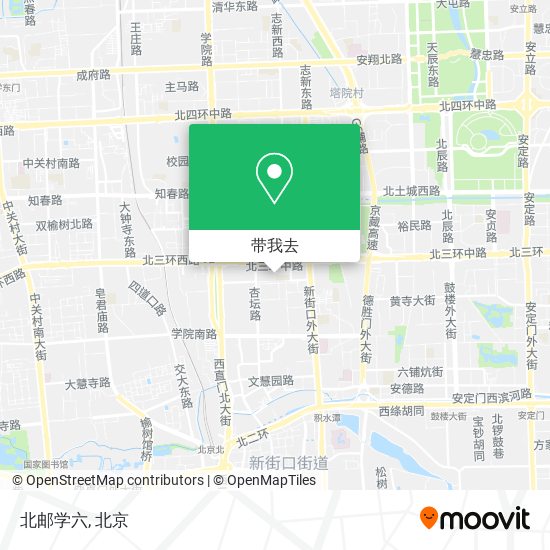 北邮学六地图