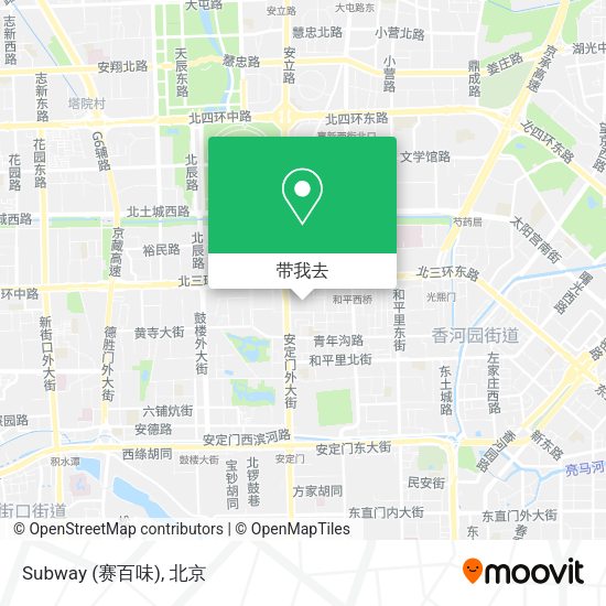 Subway (赛百味)地图