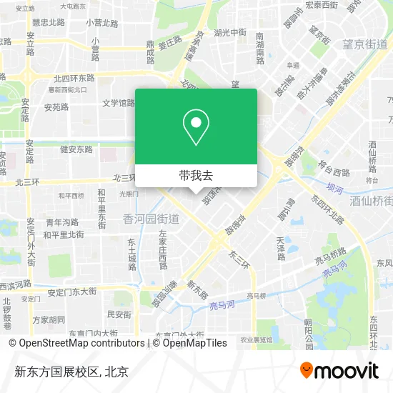 新东方国展校区地图
