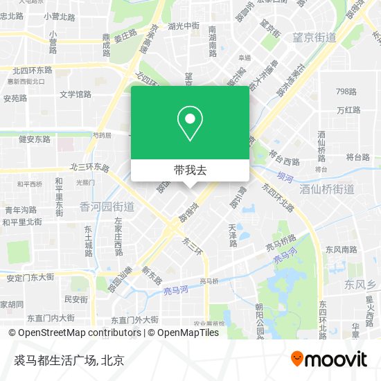 裘马都生活广场地图