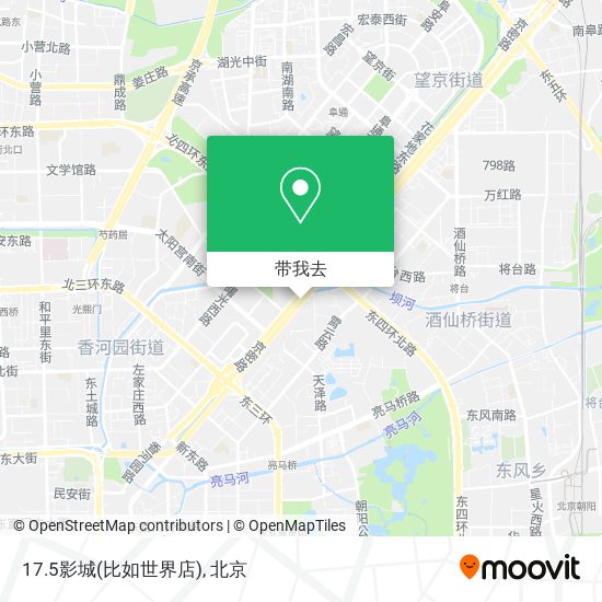 17.5影城(比如世界店)地图