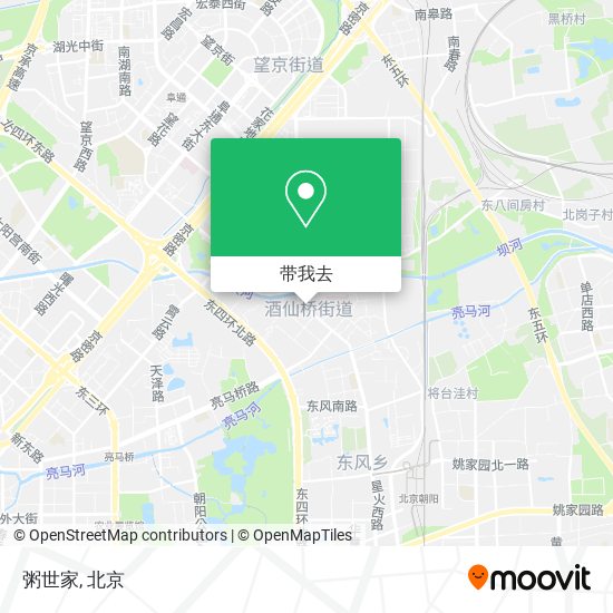 粥世家地图