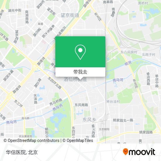 华信医院地图