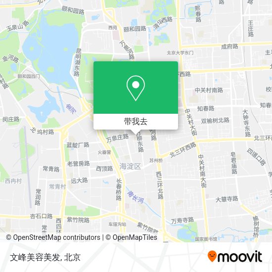 文峰美容美发地图