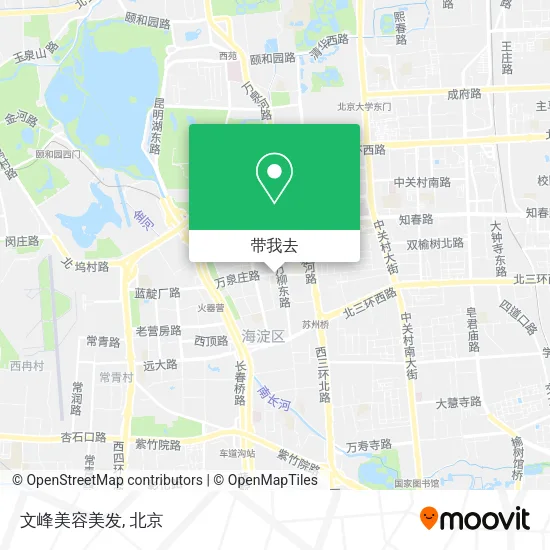 文峰美容美发地图