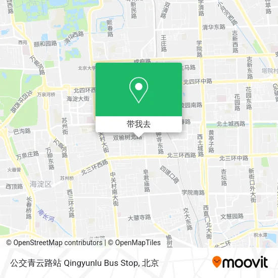 公交青云路站 Qingyunlu Bus Stop地图