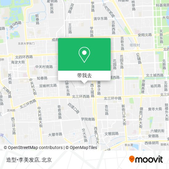 造型•李美发店地图