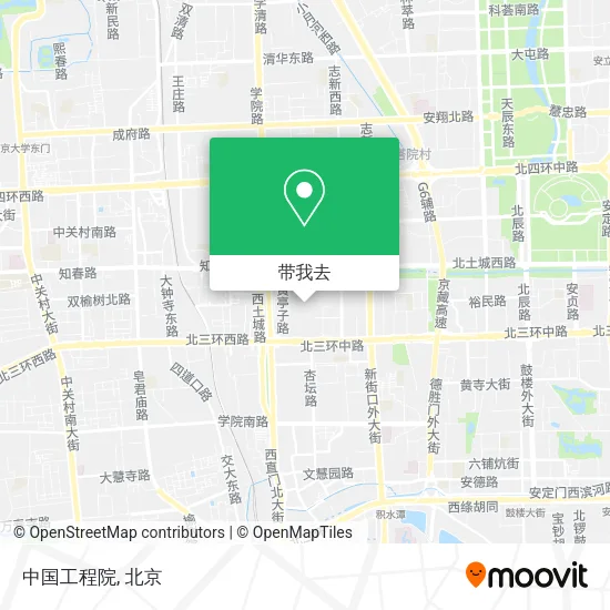 中国工程院地图