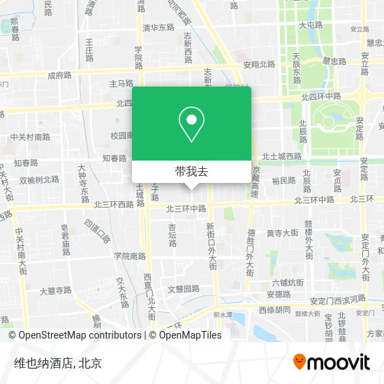 维也纳酒店地图