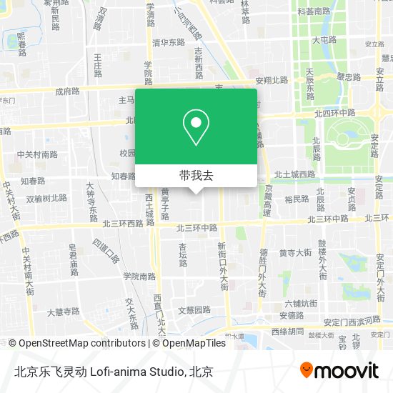 北京乐飞灵动 Lofi-anima Studio地图